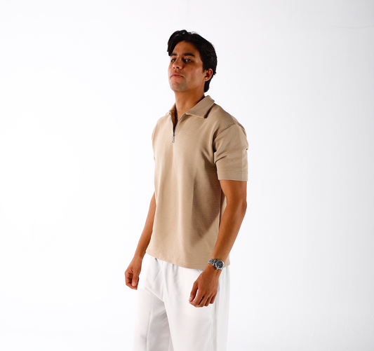 wrox polo in beige